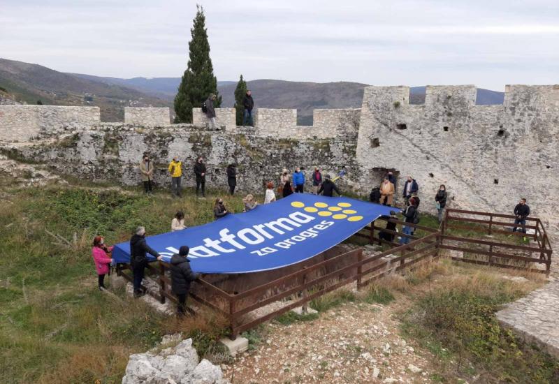 Platforma za progres u izbore krenula s tvrđave herceg Stjepana Kosače u Blagaju